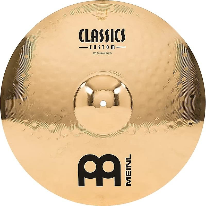 Platillo crash mediano de 18" Meinl Classics Custom Brilliant CC18MC-B